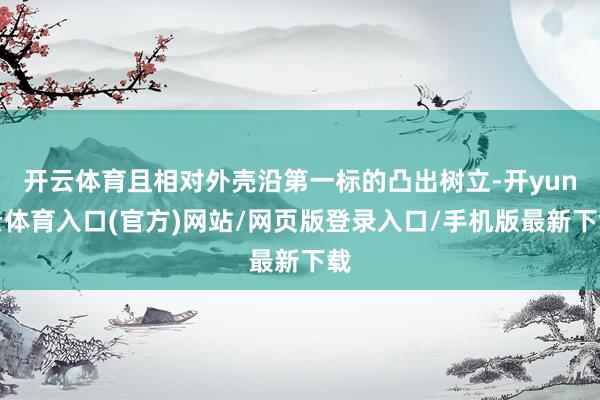 开云体育且相对外壳沿第一标的凸出树立-开yun云体育入口(官方)网站/网页版登录入口/手机版最新下载